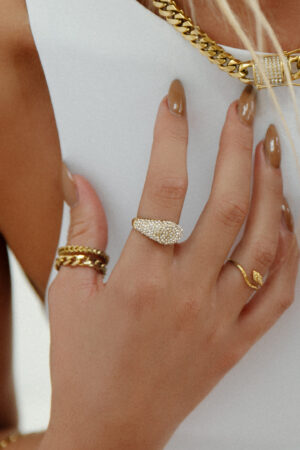 Classic-Chain-Ring-#2-Gold