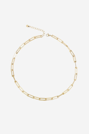 Link-Necklace-Single-Chain-Gold