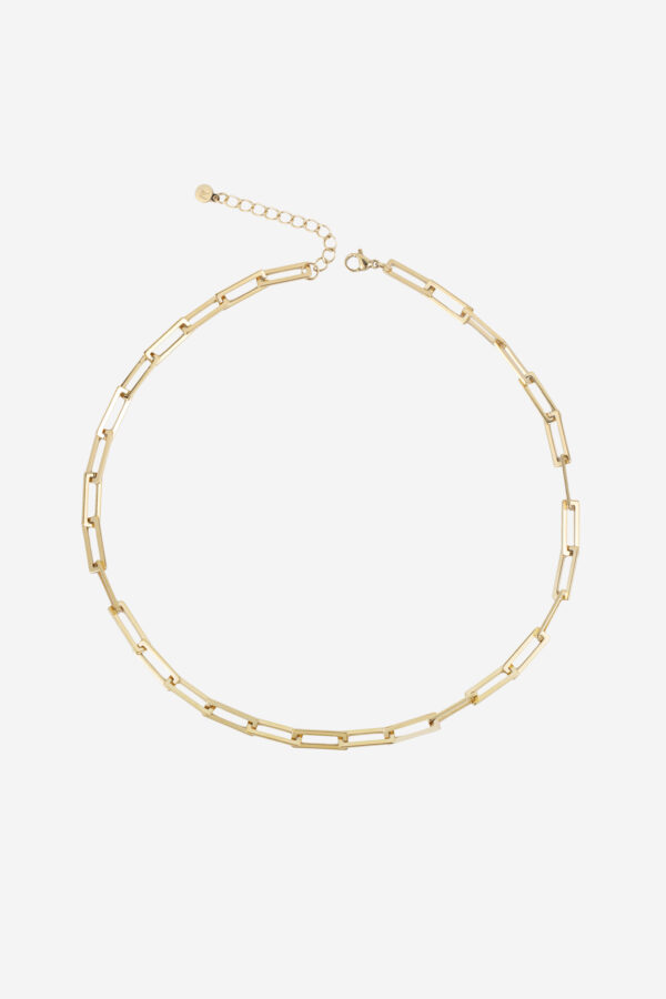 Link-Necklace-Single-Chain-Gold