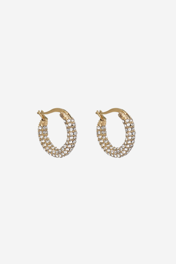 Strass-Around-Earring-Gold