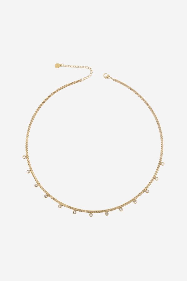 Strass_Single_Necklace_Gold