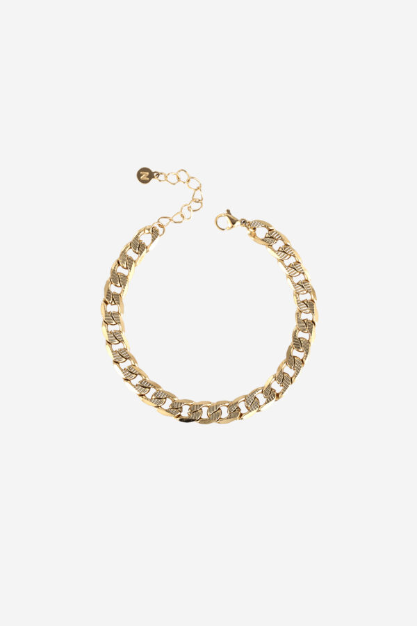 Pressed-Chain-Bracelet-Gold (1)
