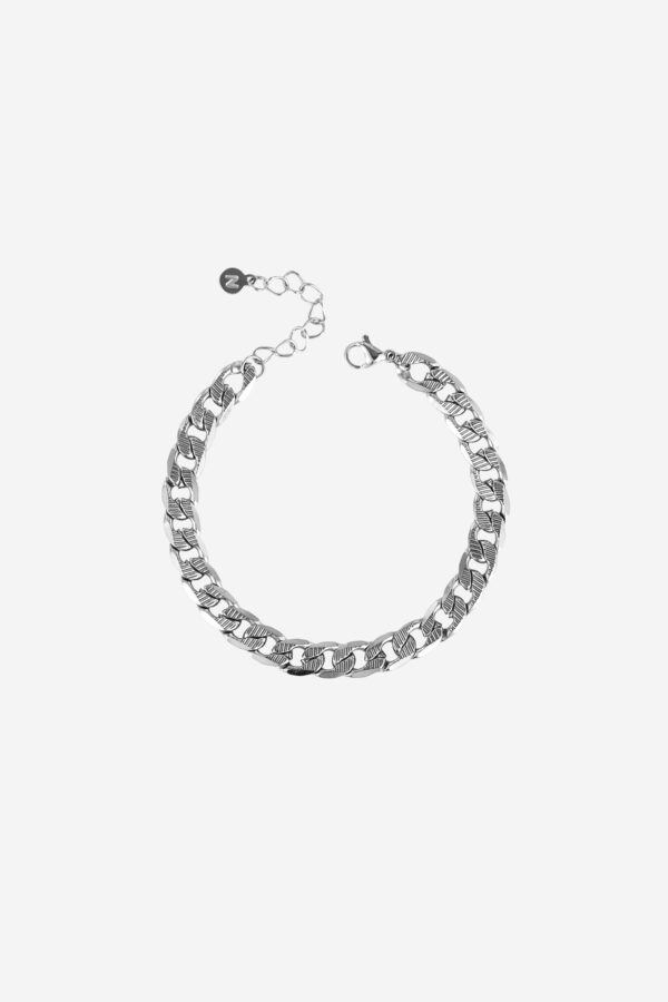 Pressed-Chain-Bracelet-Silver (1)