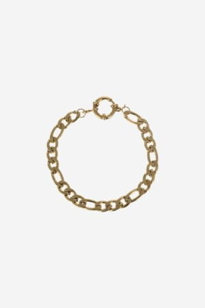 Figaro-Bracelet-Gold-