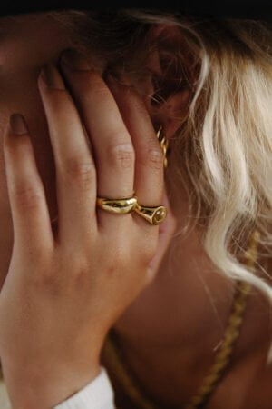Smiley-Ring-Gold
