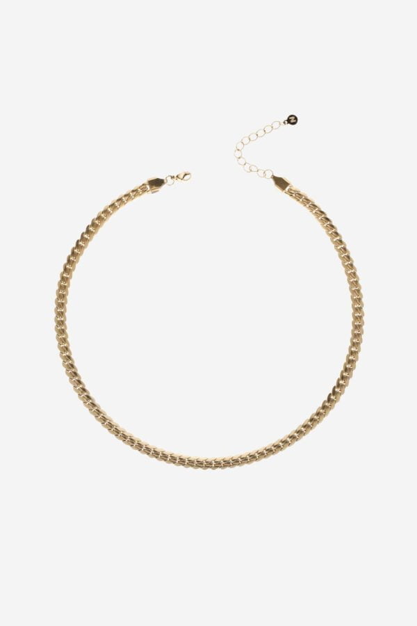 Flat_Chain_Necklace_Gold