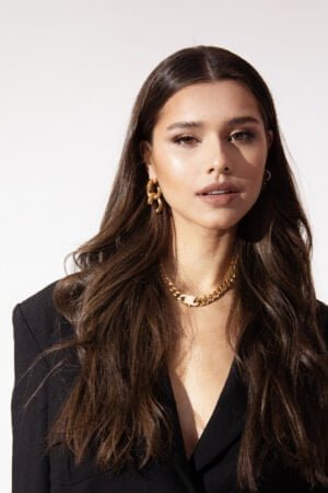Chunky-Chain-Earrings-Gold