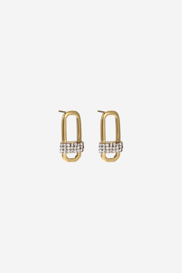 Oval_Strass_Earring_Gold