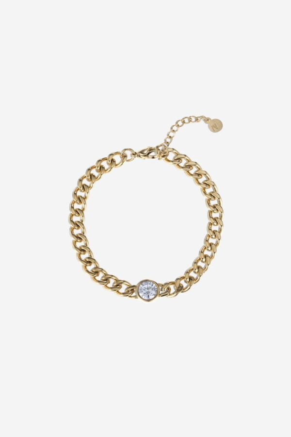 Clear-Stone-Bracelet-Gold
