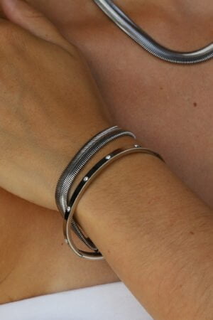 Bold-Snake-Chain-Bracelet-Silver-1