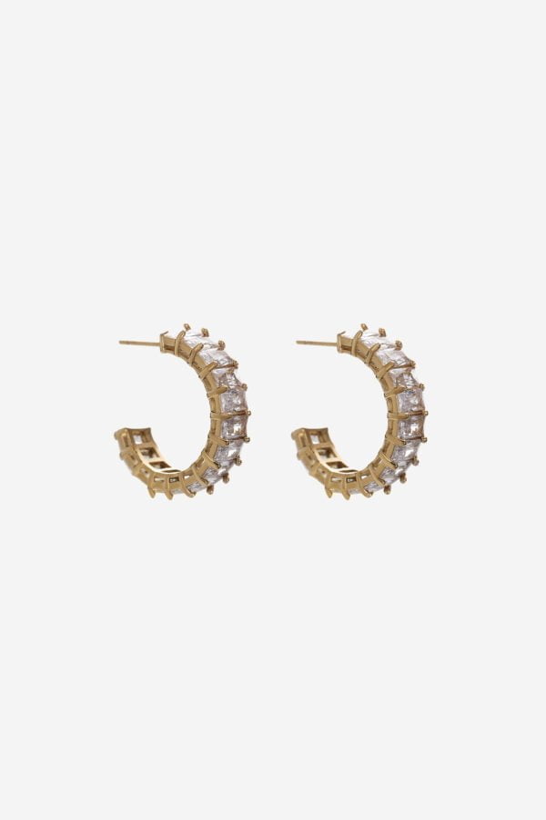 White-chunky-strass-earrings-gold