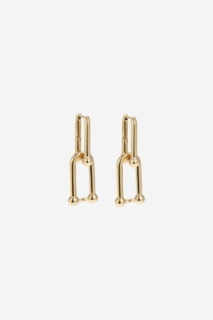 Link-Earrings-Gold