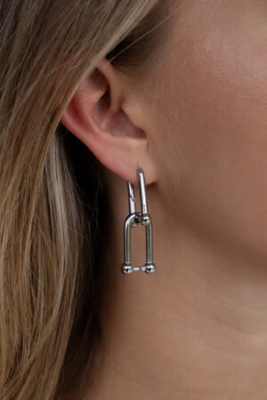 Link-Earrings-Silver