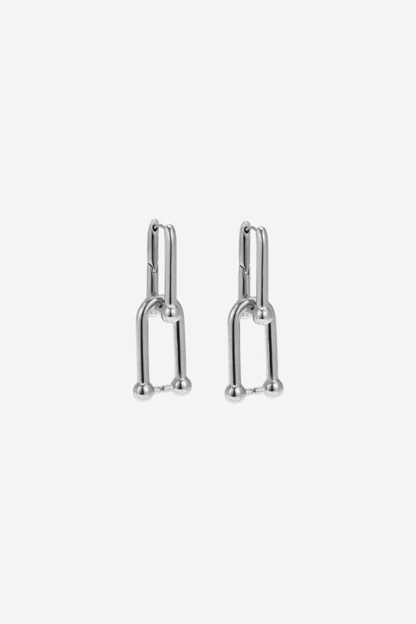 Link-Earrings-Silver