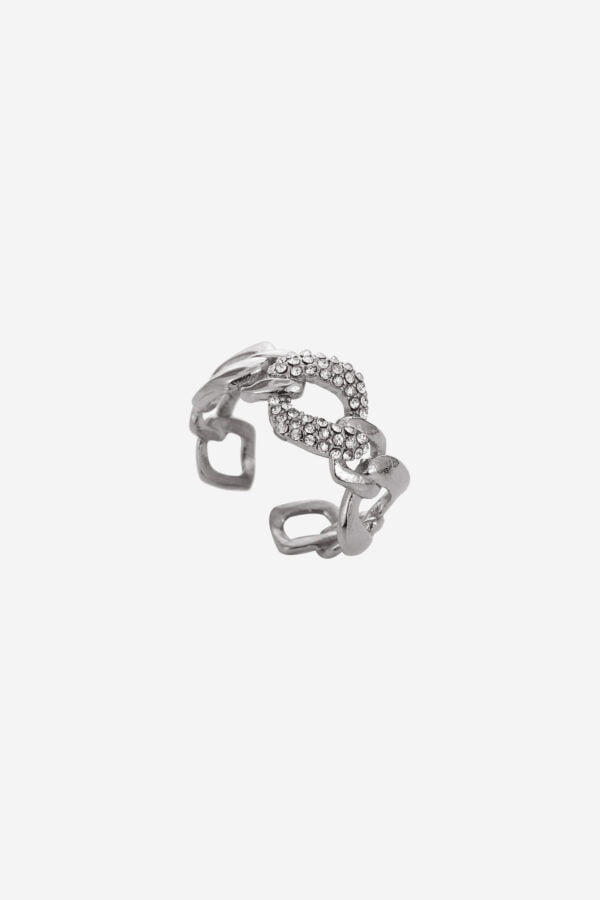 Pave-Chain-RIng-Silver
