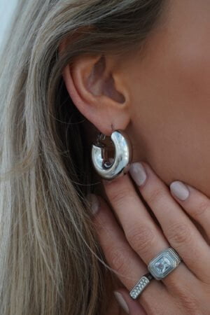 Tube-Hoops-Silver