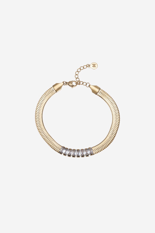 Strass-Studded-Snake-Bracelet-Gold