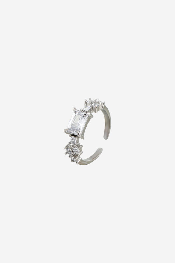 Multi-Shaped-Stone-Ring-Silver