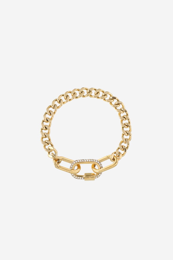 Strass-Chain-Bracelet-Gold