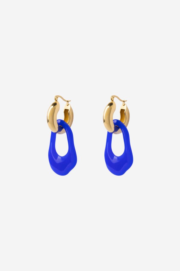 Blue-Statement-Earring-Gold