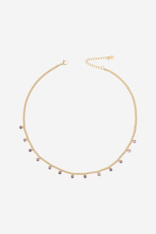 Lilac-Strass-Single-Necklace