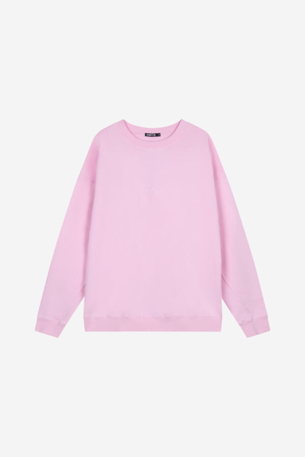 Crewneck-Sweater-Pink-Front