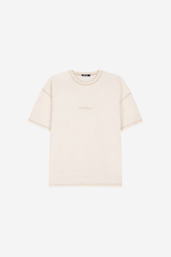 Oversized-Tee-_-Ecru-Front