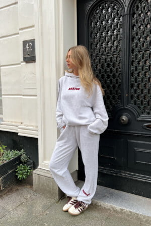 Hoodie Grey Melange 2