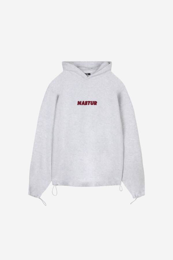 Hoodie-Grey-Melange-Front